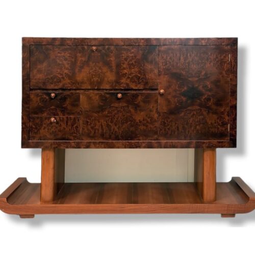 Credenza in radica di noce cod.50002